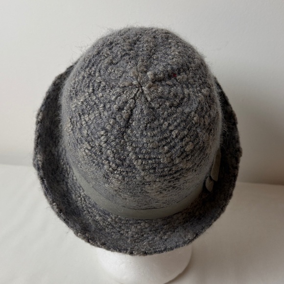Anthropologie Gray Textured Hat - Picture 7 of 9